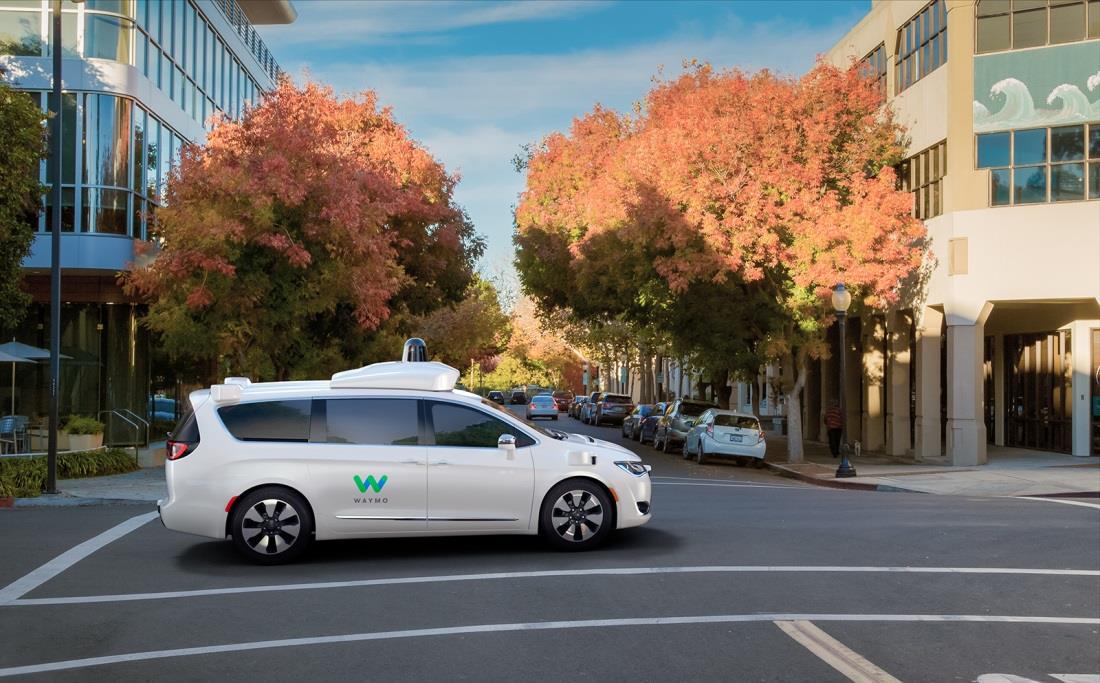 Waymo self-driving car