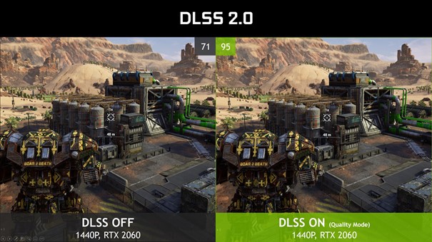 Super resolution supports game optimisation - DLSS.