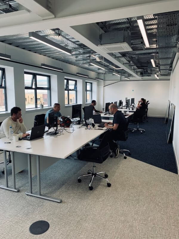 A view of one of the Spyrosoft UK offices.