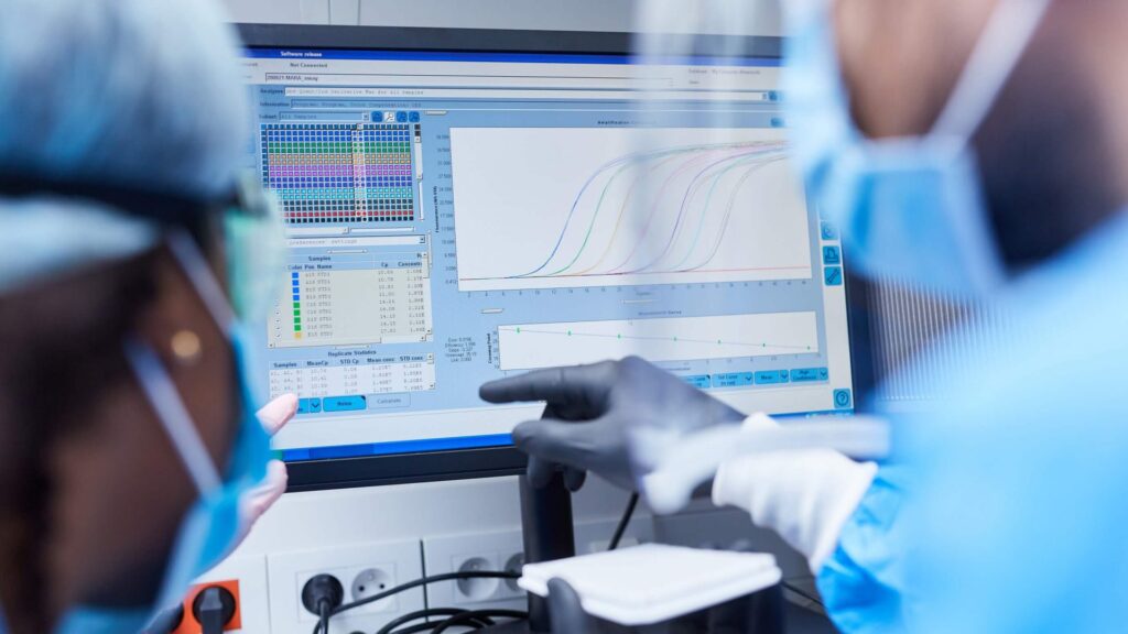 Medical device in usage