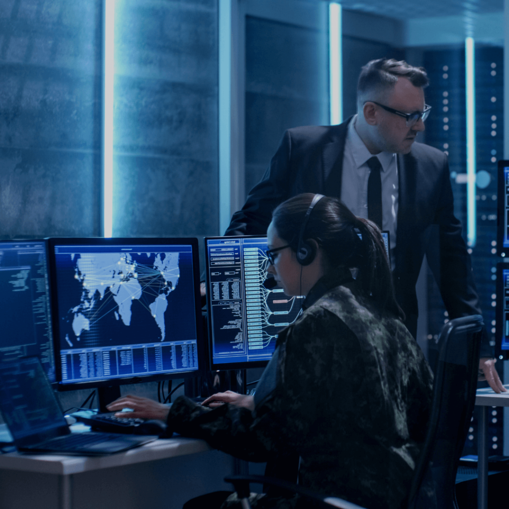 Experts preparing for a penetration testing