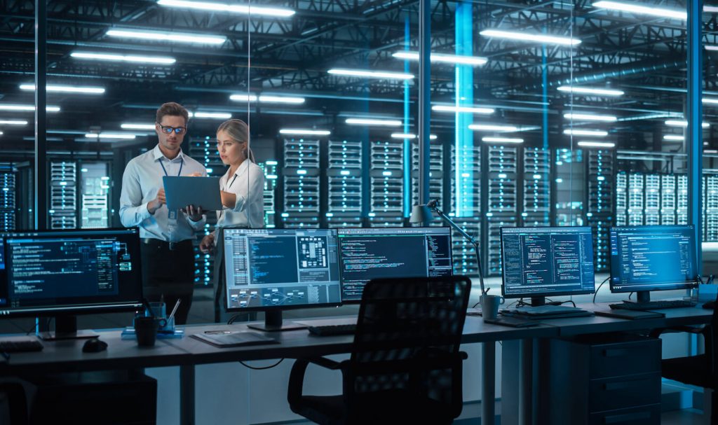 Cybersecurity project discussed by two experts