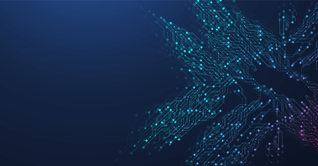 AI-Artificial Intelligence & Machine Learning Consulting - modern background v4