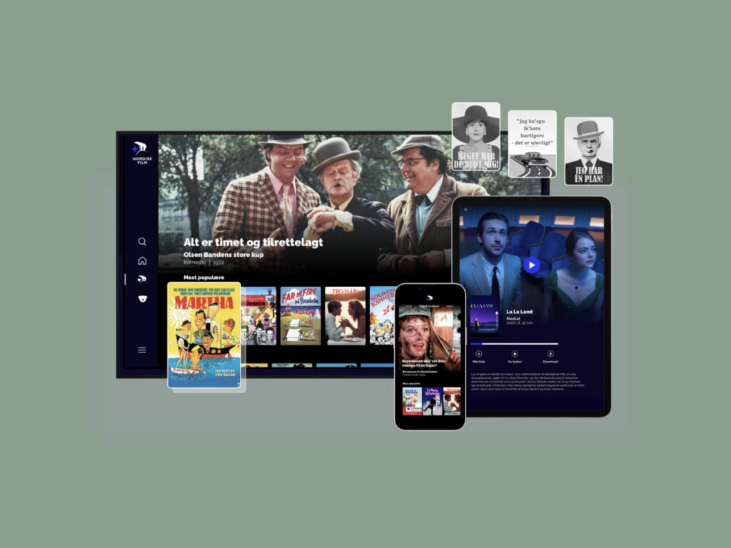 Advanced streaming solution for Nordisk Film