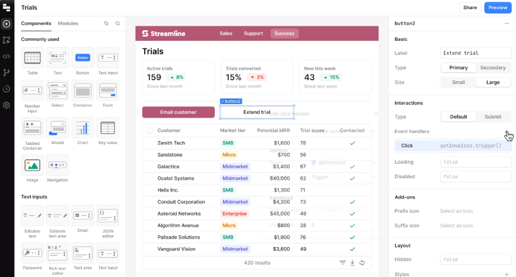 Low-code tools and AI in ecommerce: the next game-changer?-retool - ai w ecommerce