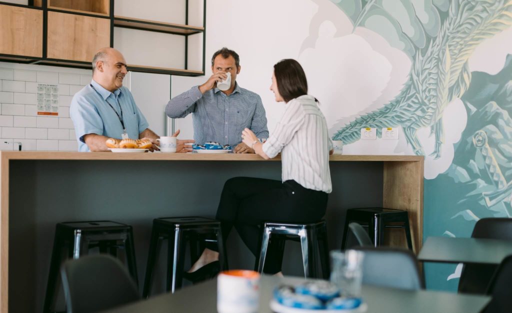 Open communication. Work culture