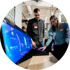 HMI wavey automotive ivi