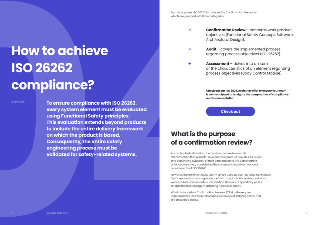 Guidebook to ISO 26262 pages 15-16