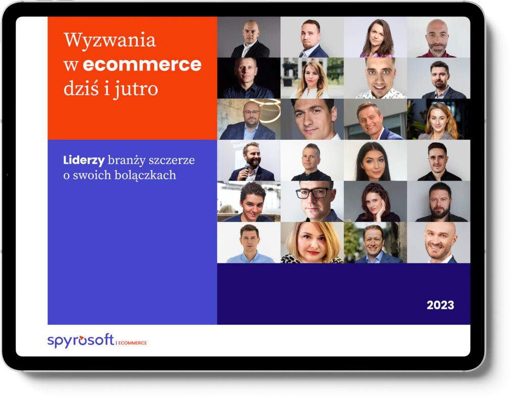 Wyzwania w ecommerce dziś i jutro_ebook cover mockup