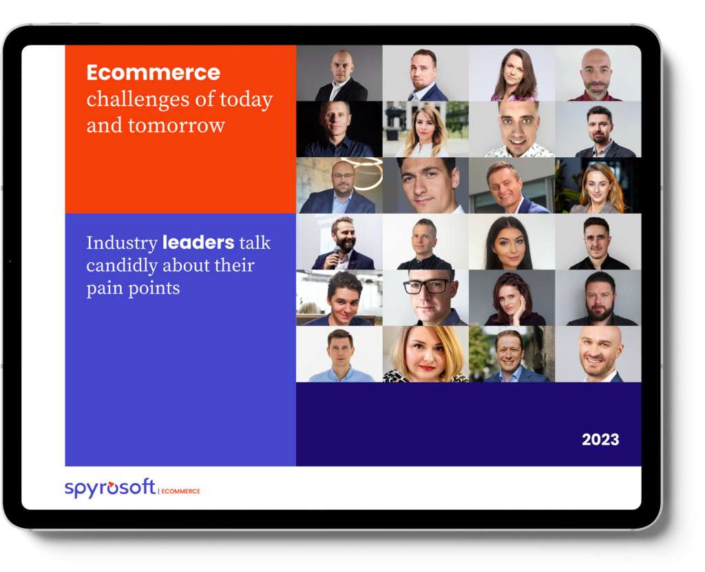 Ecommerce challenges cover mockup