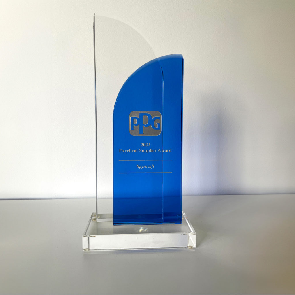 Spyrosoft honoured with PPG Excellent Supplier Award