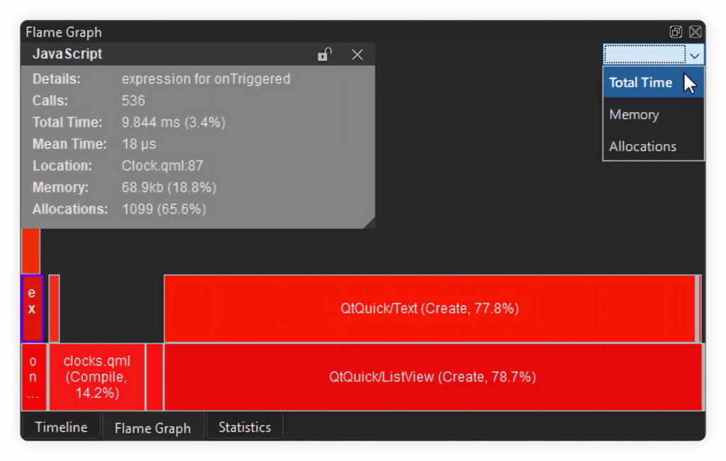 HMI Qt QMLoptimisation performance