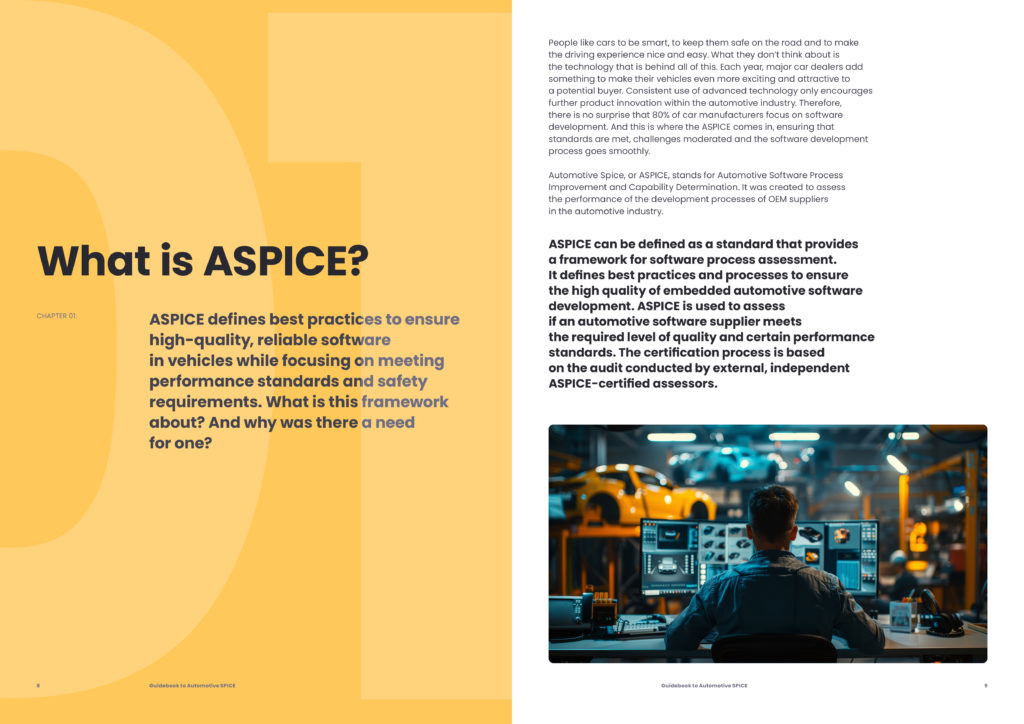 Guide to Automotive SPICE pages 8-9