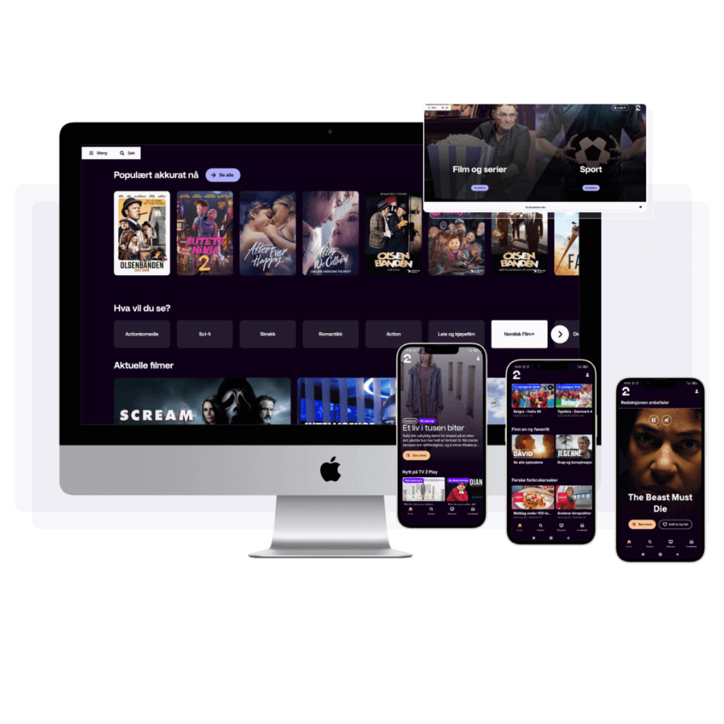 mockup with tv2 project, project for broadcasters