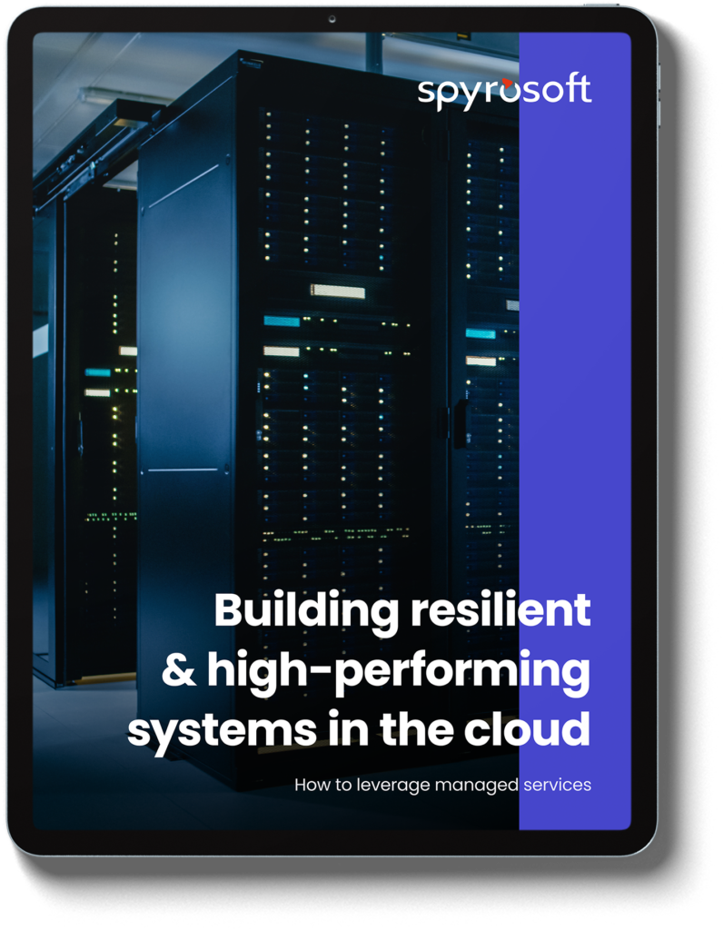 A practical guide to building resilient and high-performance systems_ebook cover on mockup