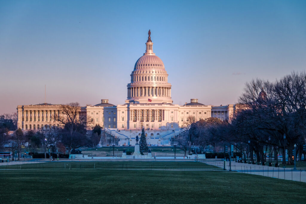 The Capitol in Washington D.C., where the US regulatory landscape is shaped.