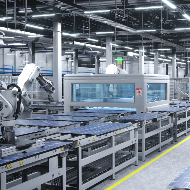 IoT - easycad for bespoke products - PV panels manufacturing