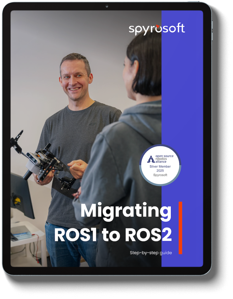 Migration ROS1 to ROS2 ebook