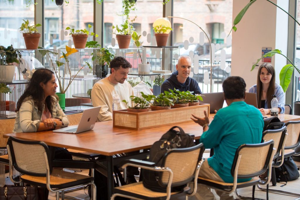 Software Development London- The Spyrosoft UK team working on software development solutions