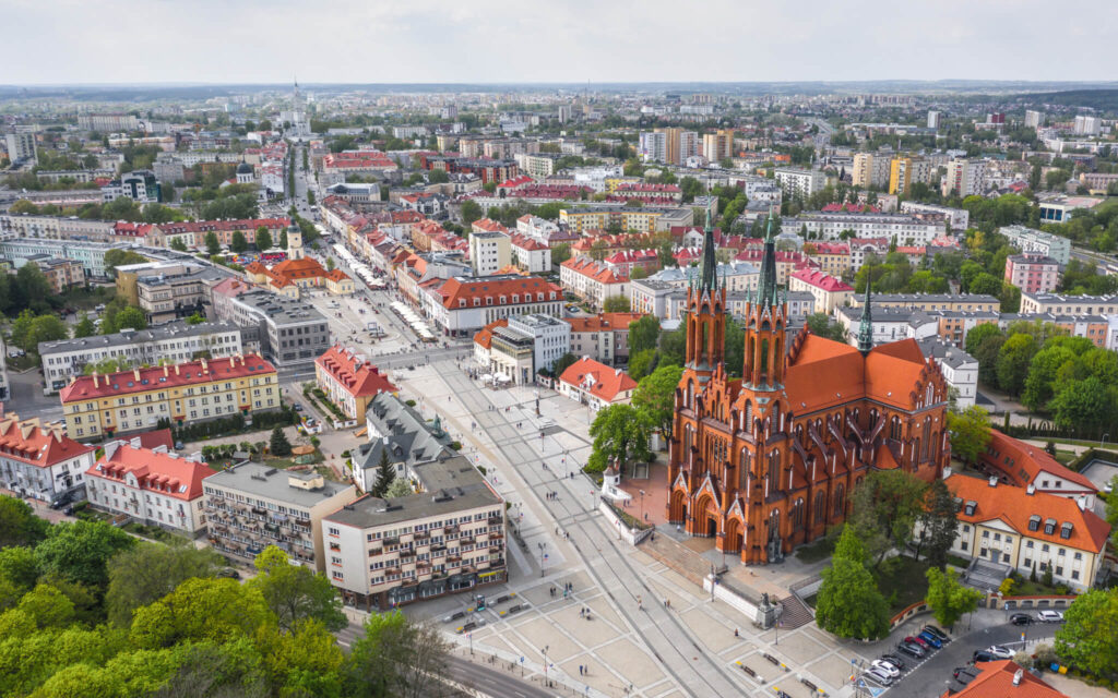 Careers hero. View of Bialystok