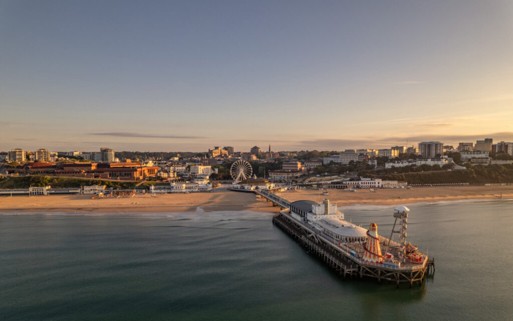 Careers hero. View of Bournemouth