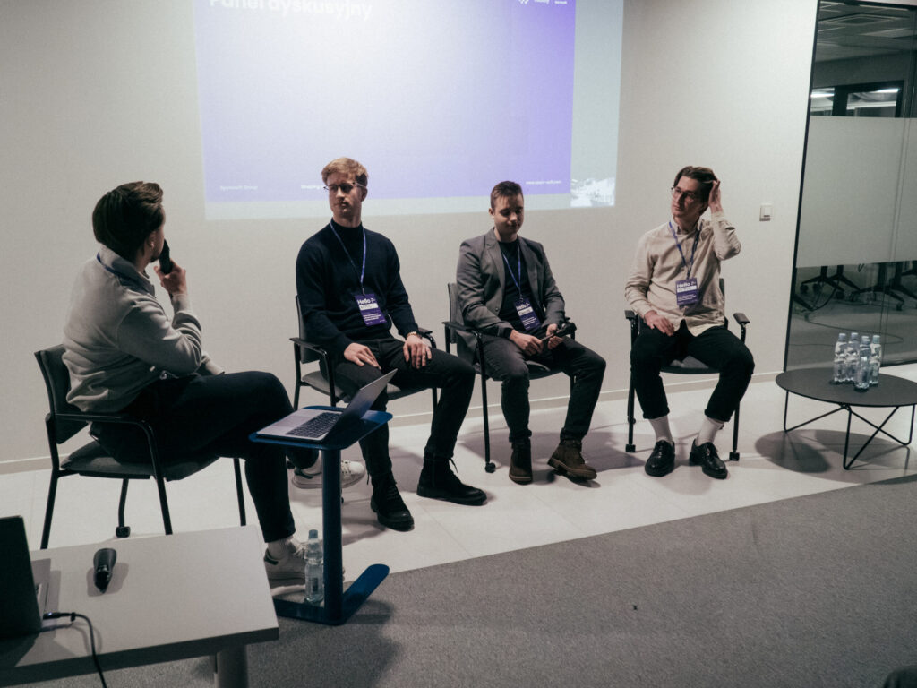 Panel discussion with the participation of Spyrosoft employees in Cracow