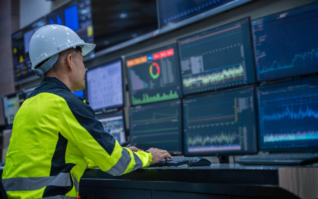 Industry 4.0-IoT Development Services - Communication protocols over connected factory-factory digital twin