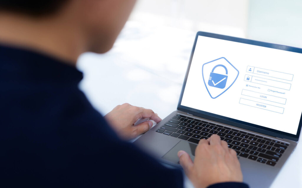 Secure content management. Digital security interface