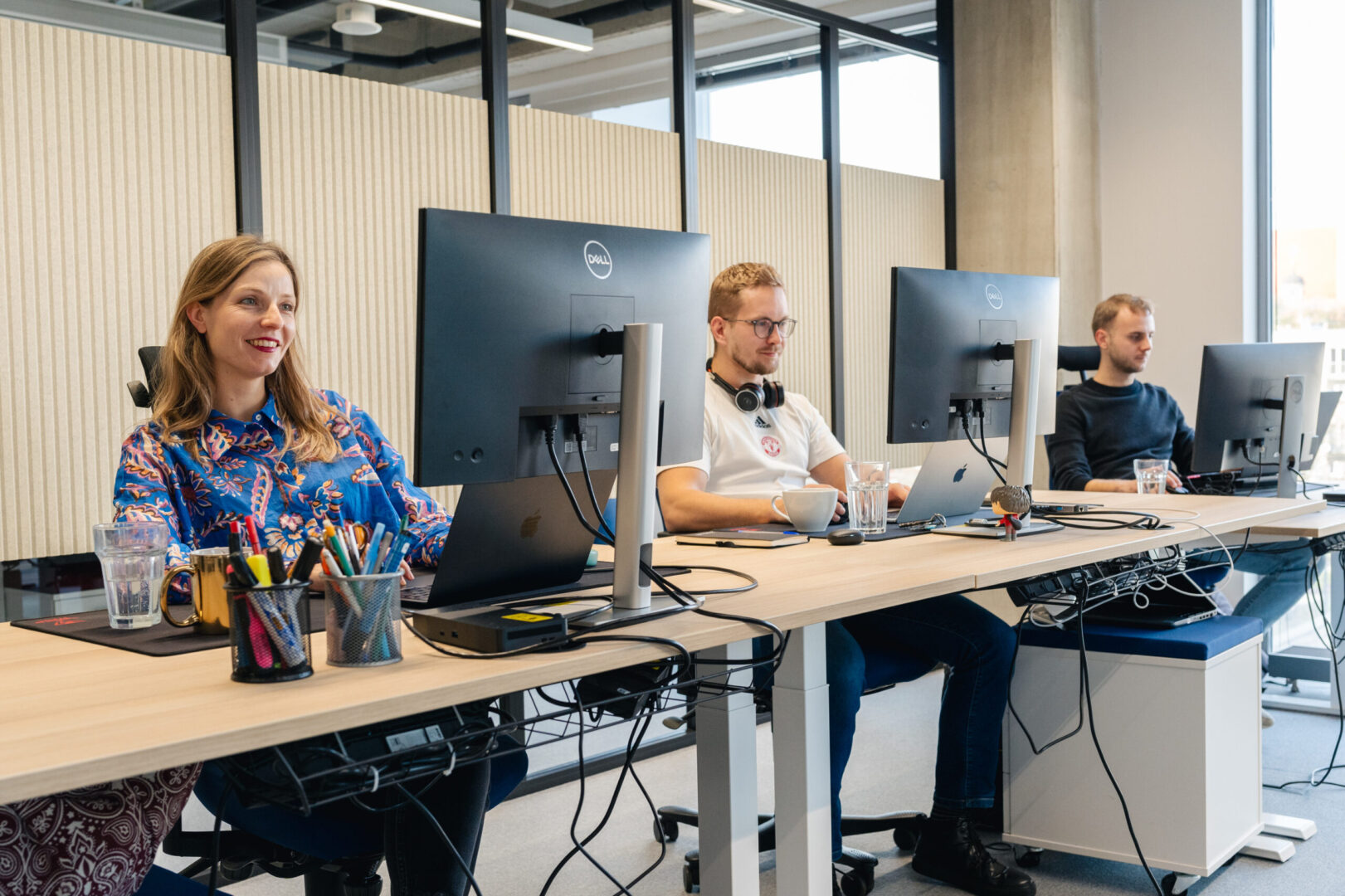 Spyrosoft employees in the Wroclaw office