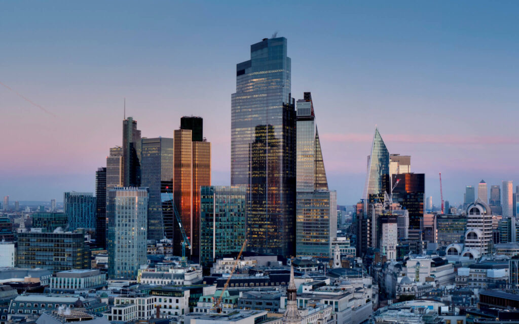 Careers hero. View of London