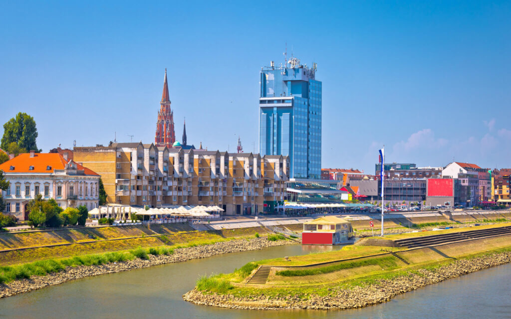 Careers hero. View of Osijek, Croatia