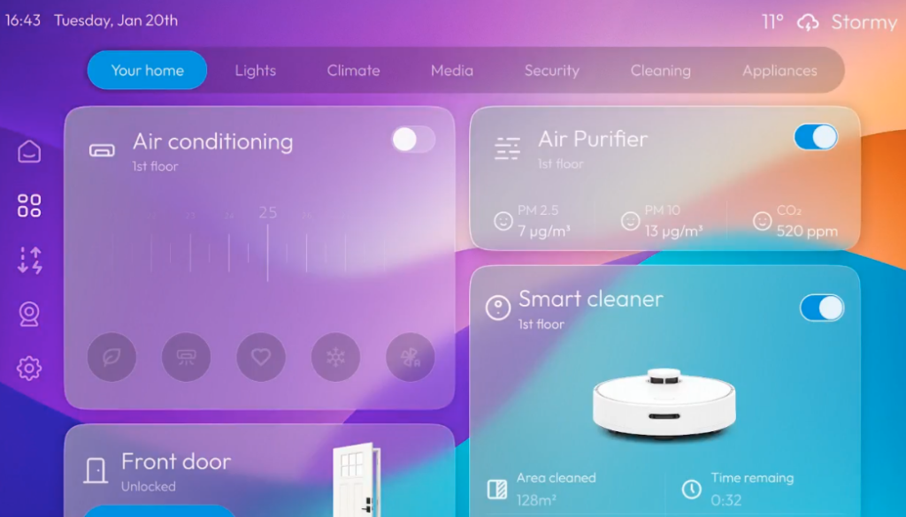 An image of a smart consumer and professional electronics AI platform