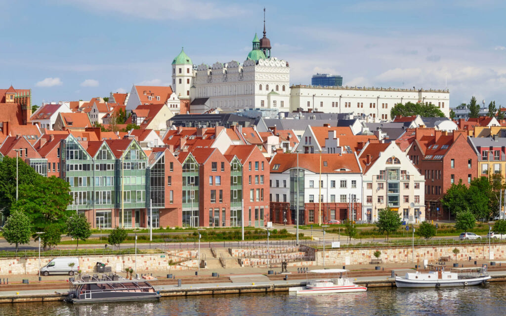 Careers hero. View of Szczecin